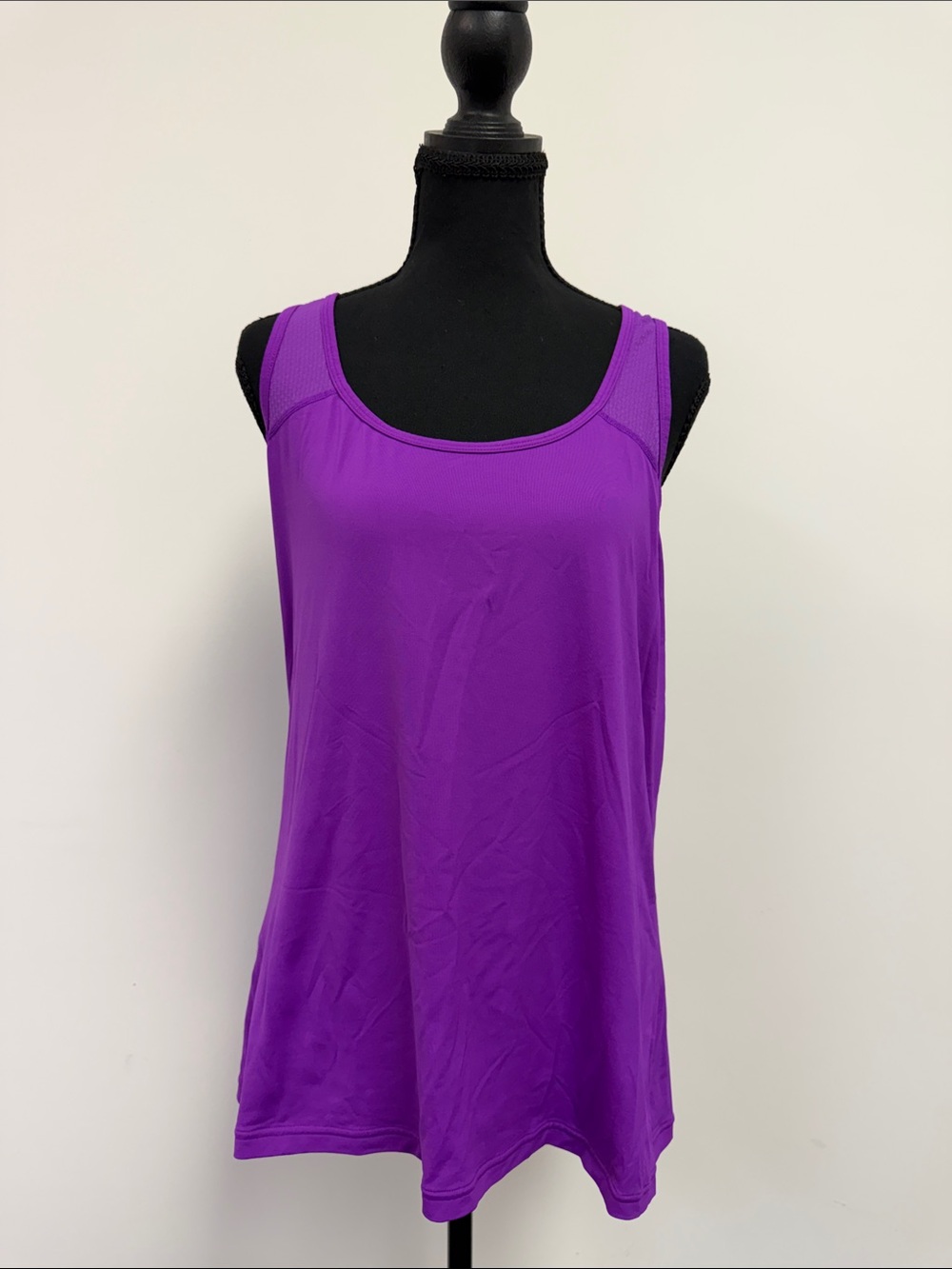 GAP Purple Scoop Neck Tank Top